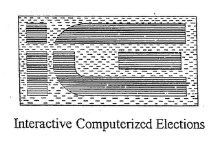 ICE INTERACTIVE COMPUTERIZED ELECTIONS logo