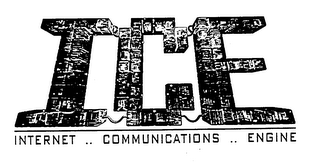 ICE INTERNET .. COMMUNICATIONS .. ENGINE logo
