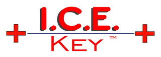 + I.C.E. KEY + logo