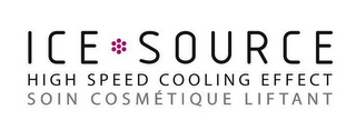 ICE SOURCE HIGH SPEED COOLING EFFECT SOIN COSMÉTIQUE LIFTANT logo