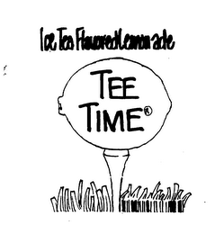 ICE TEA FLAVORED LEMONADE TEE TIME logo