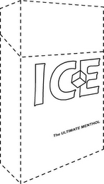 ICE THE ULTIMATE MENTHOL logo