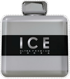 ICE ULTRA PREMIUM VODKA logo