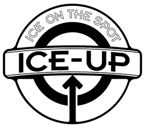 ICE-UP ICE ON THE SPOT logo