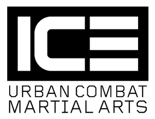 ICE URBAN COMBAT MARTIAL ARTS logo