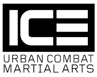 ICE URBAN COMBAT MARTIAL ARTS logo