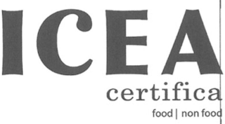 ICEA CERTIFICA FOOD | NON FOOD logo