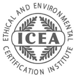 ICEA ETHICAL AND ENVIRONMENTAL CERTIFICATION INSTITUTE logo
