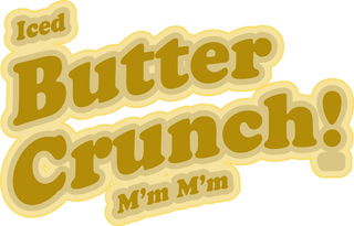 ICED BUTTER CRUNCH! M'M M'M logo