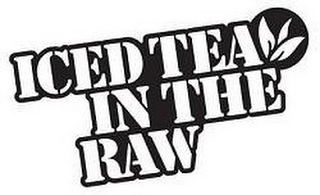 ICED TEA IN THE RAW logo