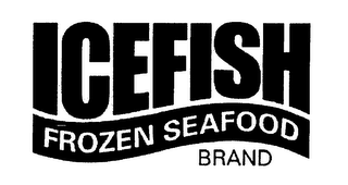 ICEFISH FROZEN SEAFOOD BRAND logo