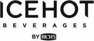 ICEHOT BEVERAGES BY RICH'S logo