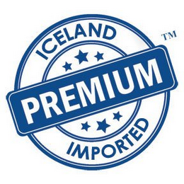 ICELAND PREMIUM IMPORTED logo