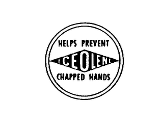 ICEOLENE HELPS PREVENT CHAPPED HANDS logo