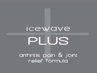 ICEWAVE PLUS ARTHRITIS PAIN & JOINT RELIEF FORMULA logo