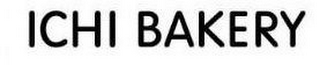 ICHI BAKERY logo