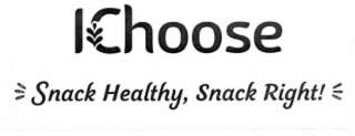 ICHOOSE SNACK HEALTHY, SNACK RIGHT! logo