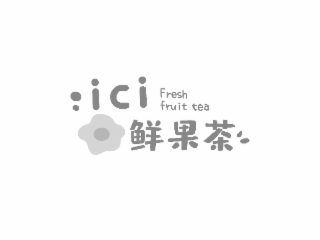 ICI FRESH FRUIT TEA logo