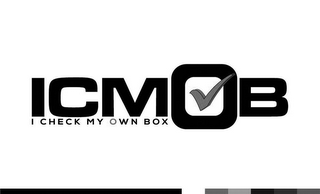 ICMOB I CHECK MY OWN BOX logo