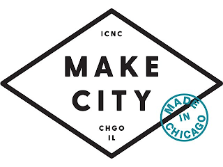 ICNC MAKE CITY CHGO IL MADE IN CHICAGO logo