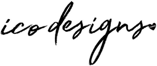 ICO DESIGNS CARES logo