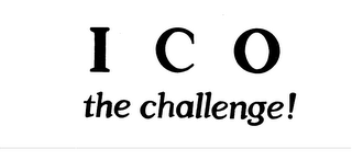 ICO THE CHALLENGE! logo