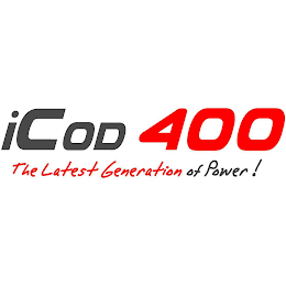 ICOD 400 THE LATEST GENERATION OF POWER! logo