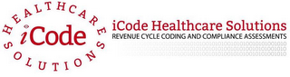 ICODE HEALTHCARE SOLUTIONS REVENUE CYCLE CODING AND COMPLIANCE ASSESSMENTS 01 logo
