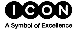 ICON A SYMBOL OF EXCELLENCE logo