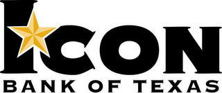 ICON BANK OF TEXAS logo