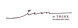 ICON BY THINX FOR WOMEN WHO TINKLE logo