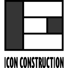 ICON CONSTRUCTION logo