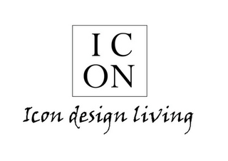 ICON ICON DESIGN LIVING logo