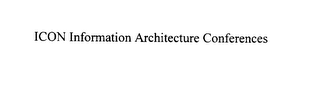 I*CON INFORMATION ARCHITECTURE CONFERENCES logo