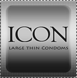 ICON LARGE THIN CONDOMS logo