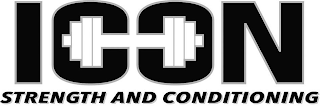 ICON STRENGTH AND CONDITIONING logo