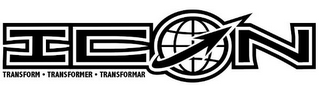 ICON TRANSFORM ·TRANSFORMER· TRANSFORMAR logo