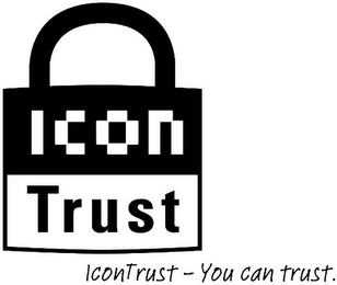 ICON TRUST ICONTRUST - YOU CAN TRUST. logo