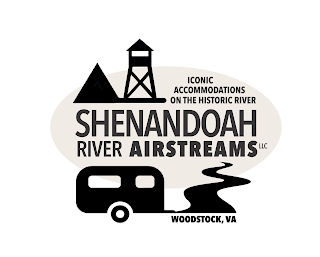 ICONIC ACCOMODATIONS ON THE HISTORIC RIVER SHENANDOAH RIVER AIRSTREAMS LLC WOODSTOCK, VA logo