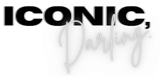 ICONIC, DARLING. logo