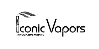 ICONIC VAPORS INNOVATIVE VAPING logo