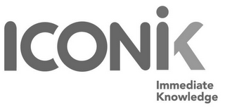 ICONIK IMMEDIATE KNOWLEDGE logo