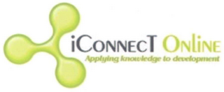 ICONNECT ONLINE APPLYING KNOWLEDGE TO DEVELOPMENT logo