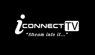 ICONNECTTV "STREAM INTO IT..." logo
