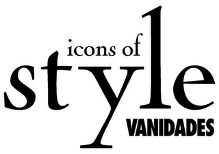 ICONS OF STYLE VANIDADES logo