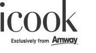 ICOOK EXCLUSIVELY FROM AMWAY logo