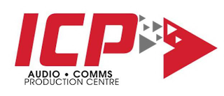 ICP AUDIO COMMS PRODUCTION CENTRE logo