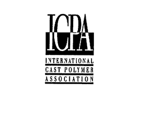 ICPA INTERNATIONAL CAST POLYMER ASSOCIATION