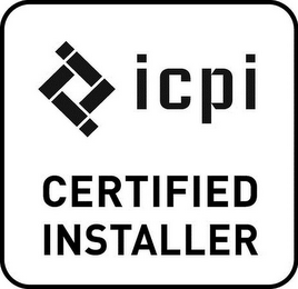 ICPI CERTIFIED INSTALLER logo