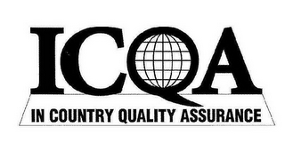 ICQA IN COUNTRY QUALITY ASSURANCE logo